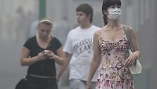 Rytinis smogas Maskvoje