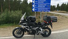 Aido Bubino ekstremali kelionė i&scaron; Nordkapo į Tarifą