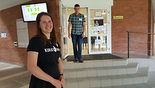 Kuratoriai Vilniaus universitete naujokus pasitinka &scaron;okiais ir dainomis