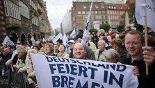 Vokietija &scaron;venčia susijungimo 20-metį