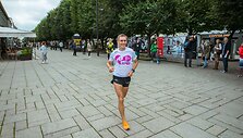Eismo dalyvių lenktynės Kaune: maratonininkas prie&scaron; dviratį, autobusą ir automobilį