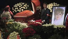 Liudmilos Gurčenko laidotuvės Maskvoje