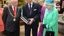 Didžiosios Britanijos karalienė Elizabeth II Airijoje