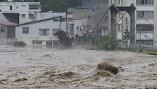 Potvynis Japonijoje pareikalavo aukų