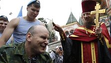 Desantininkų linksmybės Maskvoje
