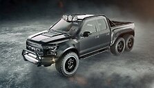 Tikras visureigis: &scaron;e&scaron;iaratis &bdquo;Ford Hennessey VelociRaptor&ldquo;