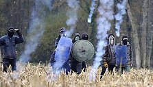 Protestuotojai