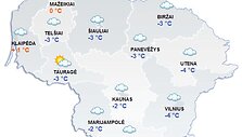 Orų prognozė