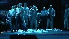 Scena i&scaron; neberodysiamo operos &bdquo;Tanhoizeris&ldquo; pastatymo