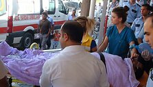 Ramazanas Zeybelas buvo nuvežtas į ligoninę, tačiau jo gyvybės i&scaron;gelbėti nepavyko.