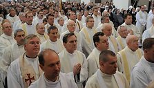Vyskupo &scaron;ventimų suteikimas monsinjorui Gintarui Gru&scaron;ui