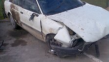 Automobilis po avarijos