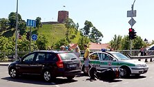 Avarijos vietoje