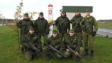Pasieniečių ir kari&scaron;kių pratybos