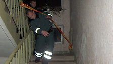 2004 m. gruodžio 1 d. Žirmūnuose įvyko tragedija (archyvo nuotrauka i&scaron; įvykio vietos)