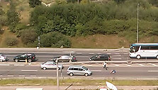 Policininkas gaudo girtą vairuotoją