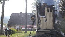 Balbieri&scaron;kio bažnyčios gaisras