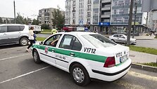 Avarijos vietoje Vilniuje, P.Luk&scaron;io g.