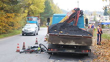 Įvykio vietoje Vaidotuose
