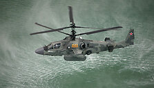 Rusijos kariuomenėje naudojamas sraigtasparnis &bdquo;Ka-52&ldquo;