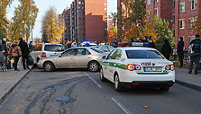 Avarijos vietoje Vilniuje, Rugių g.