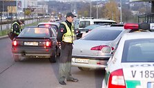 Policijos akcija Vilniuje