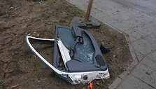 Avarijos vietoje Kirtimų g.