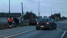 Avarijos vietoje Panevėžio rajone