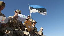 Estijos kariai Afganistane Kalėdoms gavo dovanų i&scaron; namų