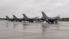 Belgijos KOP naikintuvai F-16 &bdquo;Fighting Falcon&ldquo;