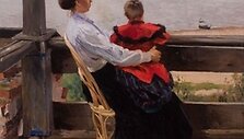 Sergejus Vinogradovas. Vasarnamis prie Volgos. 1901. Lietuvos dailės muziejus