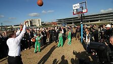 Kauno arenos statymo &scaron;ventė