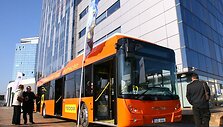 Naujo dizaino ekologi&scaron;kas autobusas 