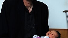 Bao Xishunas yra auk&scaron;čiausias pasaulio žmogus, kurio ūgis siekia 2,36 m