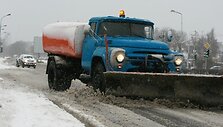 Sniego valymas Klaipėdoje