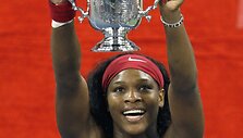 Atvirųjų JAV teniso pirmenybių Niujorke moterų vienetų varžybas trečią kartą karjeroje laimėjo amerikietė Serena Williams.