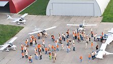 D.Liekis dažnai organizuoja renginius Aleksoto aerodrome, kuriuose susirenka minios žmonių. 