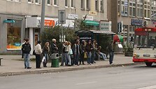 Siekdami optimizuoti vie&scaron;ojo transporto mar&scaron;rutus, vykdomos keleivių apklausos. 