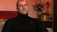 Riau&scaron;ių dalyvis Vladas Kozinas.