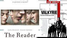 Filmų &bdquo;Skaitovas&ldquo; ir &bdquo;Valkirija&ldquo; reklaminis plakatas.