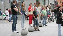 Tūkstantmečio dainų &scaron;ventės eitynių akimirkos.