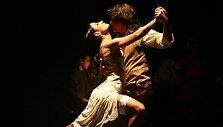 Jaunoji talentingoji tango karta: Adriana Veredice ir Alejandra Hobert.