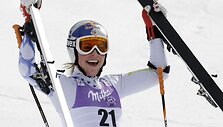L.Vonn laimi jau antrą pasaulio čempionato aukso medalį