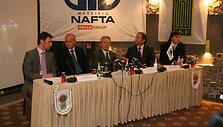 Spaudos konferencijoje buvo pasira&scaron;yta LKF rėmimo sutartis