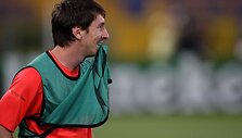 Barselonos komandos lyderis L.Messi