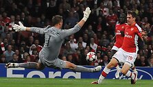 &bdquo;Arsenal&ldquo; antrą kartą nugalėjo &Scaron;kotijos vicečempionę Glazgo &bdquo;Celtic&ldquo; ekipą.