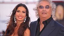 F.Briatore su gražuole žmona E.Gregoraci laukiasi vaiko