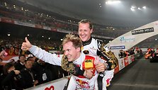 M.Schumacheris pasveikino nugalėtoją