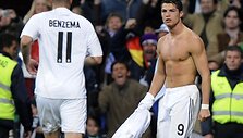C.Ronaldo pademonstravo savo raumenis
