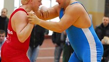 M.Mizgaitis (de&scaron;inėje) finale turėjo paplu&scaron;ėti